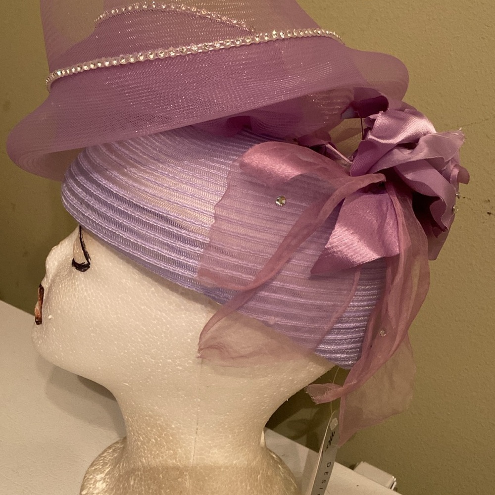 NWT Lavender Dress Church Hat by Ms. Divine